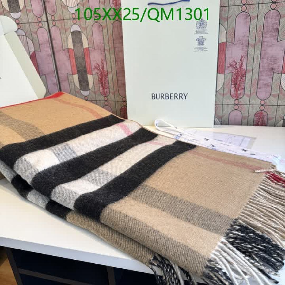 Burberry-Scarves Code: QM1301 $: 105USD