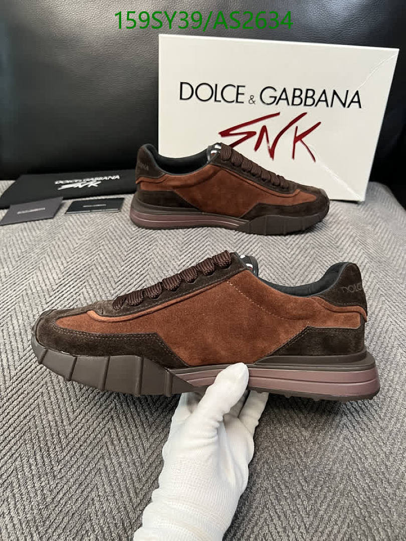 D&G-Men shoes Code: AS2634 $: 159USD