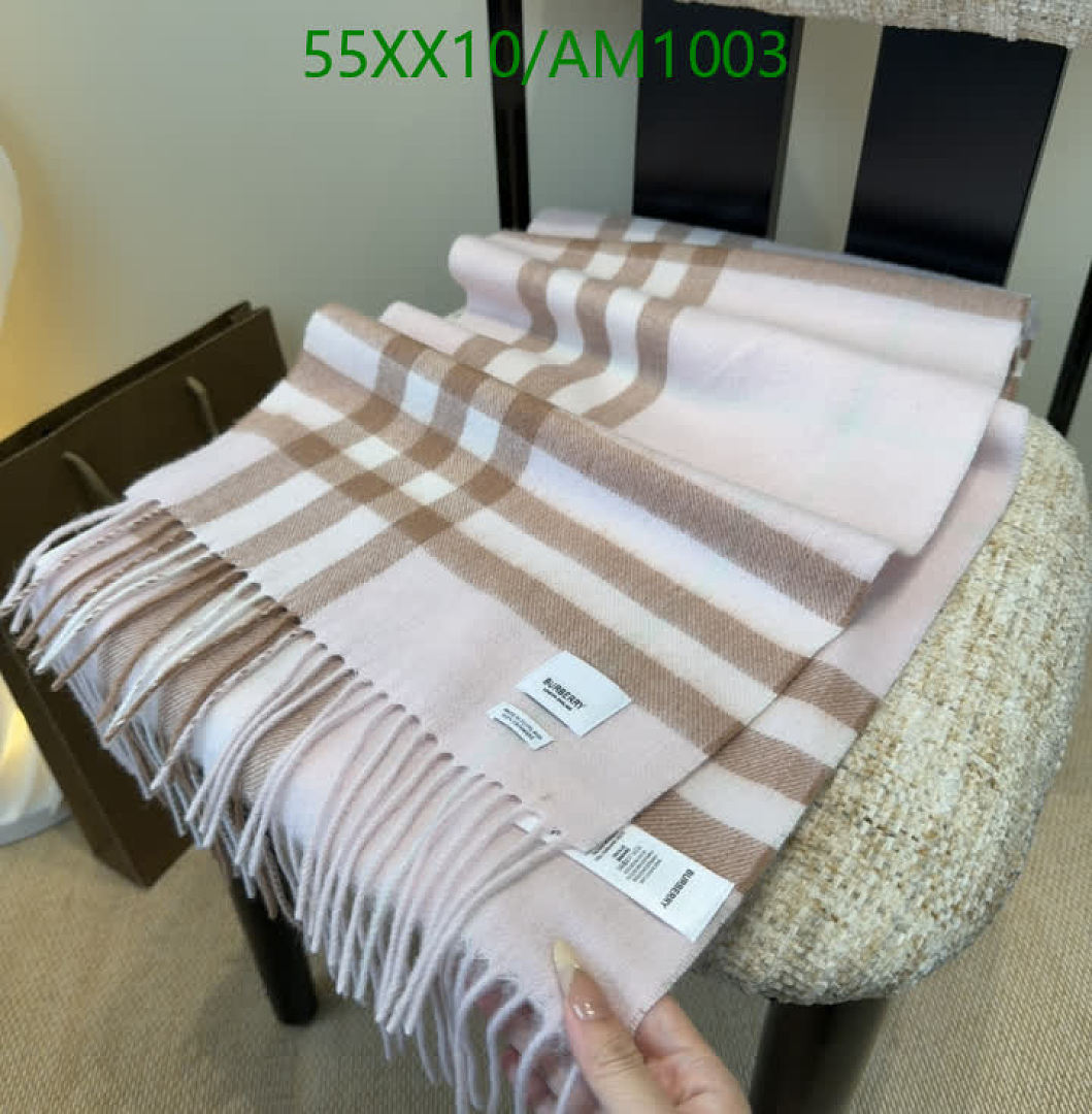 Burberry-Scarves Code: AM1003 $: 55USD