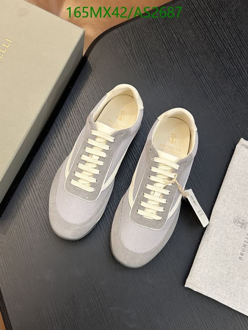 Brunello Cucinelli-Men shoes Code: AS2687 $: 165USD