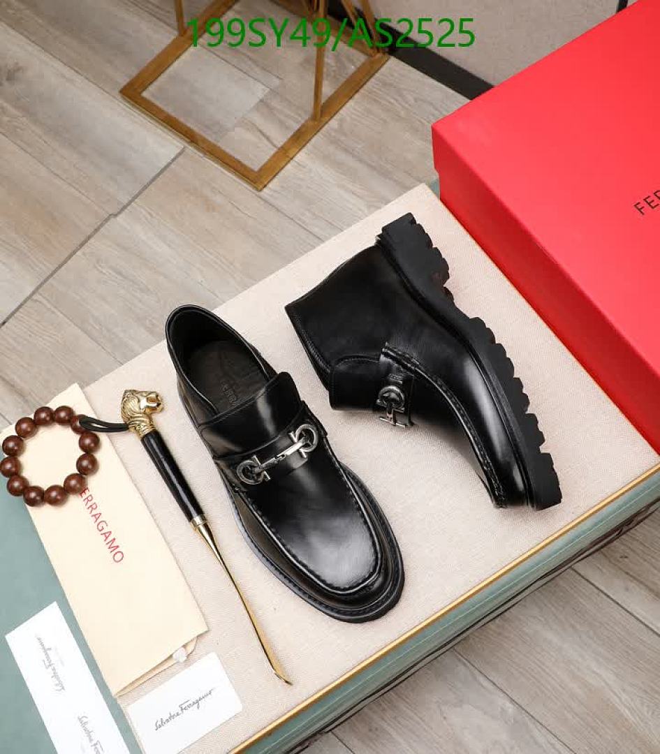 Ferragamo-Men shoes Code: AS2525 $: 199USD