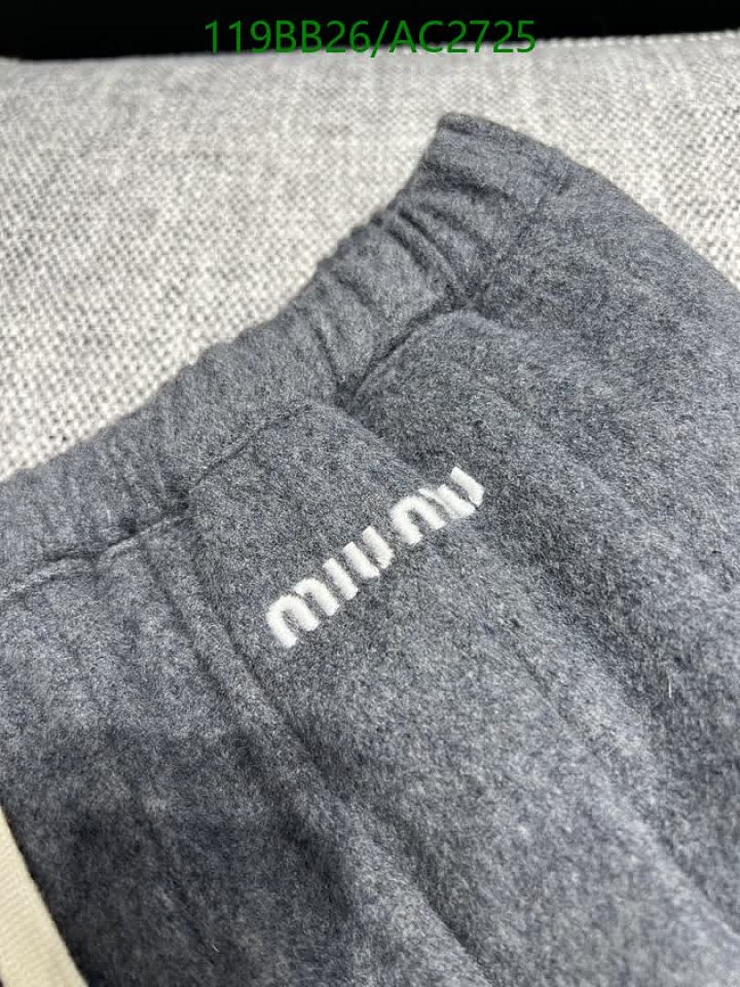 Miu Miu-Clothing Code: AC2725 $: 119USD