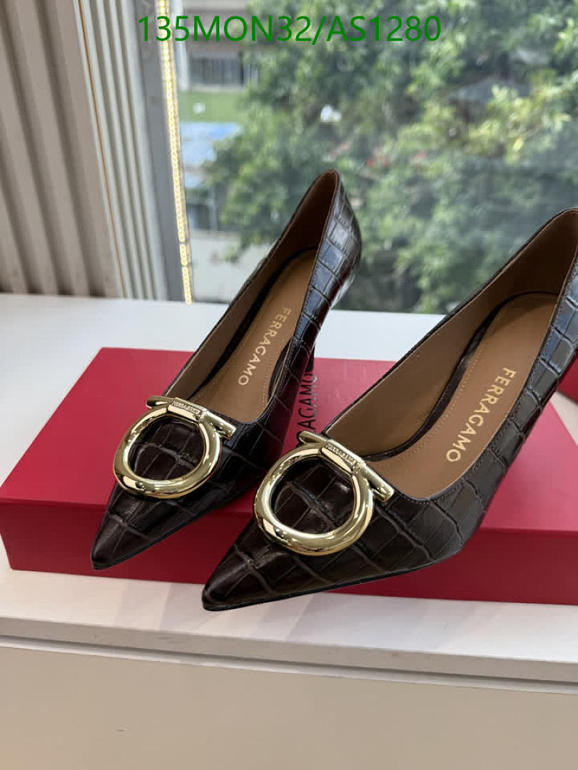 Ferragamo-Women Shoes Code: AS1280 $: 135USD