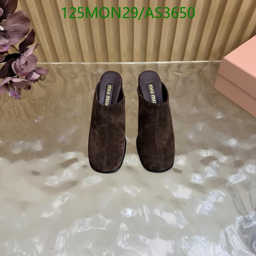 Miu Miu-Women Shoes Code: AS3650 $: 125USD
