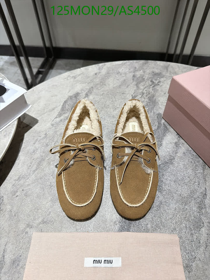 Miu Miu-Women Shoes Code: AS4500 $: 125USD