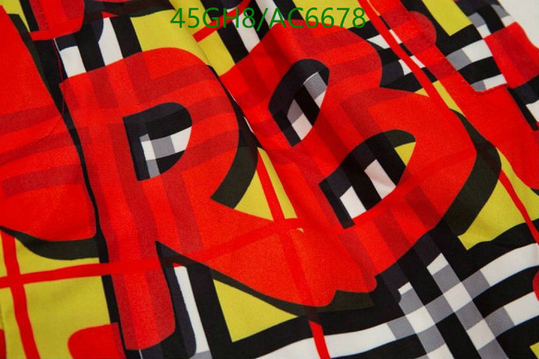 Burberry-Clothing Code: AC6678 $: 45USD