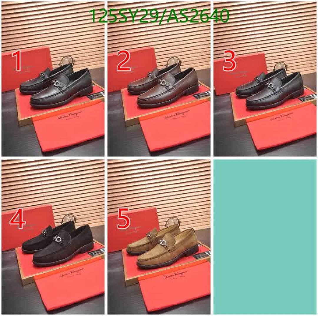 Ferragamo-Men shoes Code: AS2640 $: 125USD