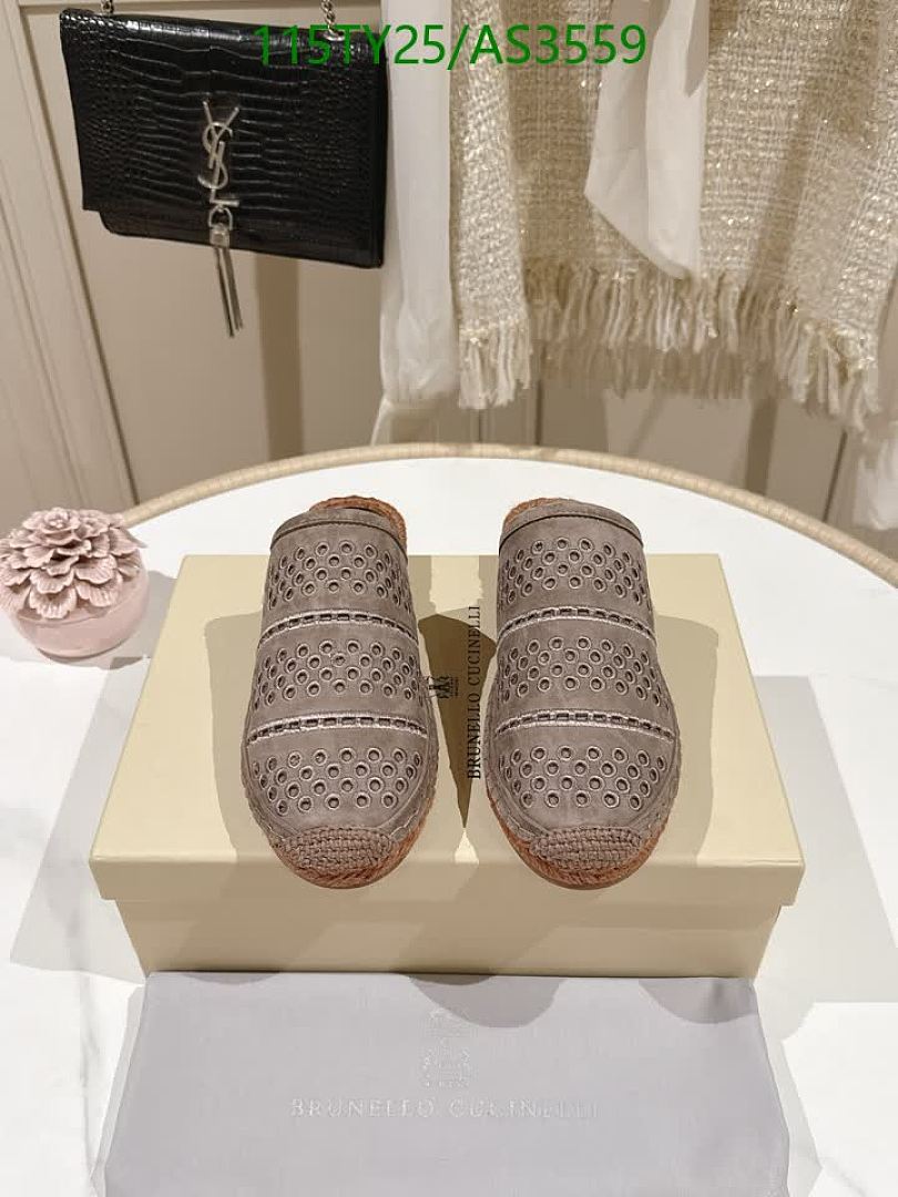 Brunello Cucinelli-Women Shoes Code: AS3559 $: 115USD