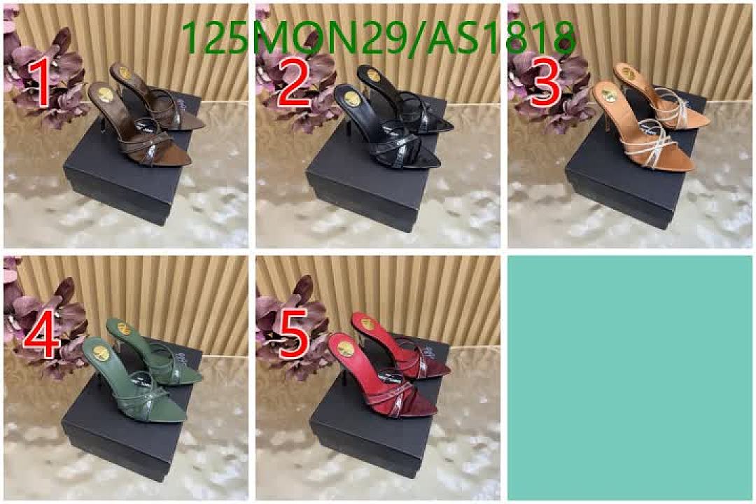 YSL-Women Shoes Code: AS1818 $: 125USD