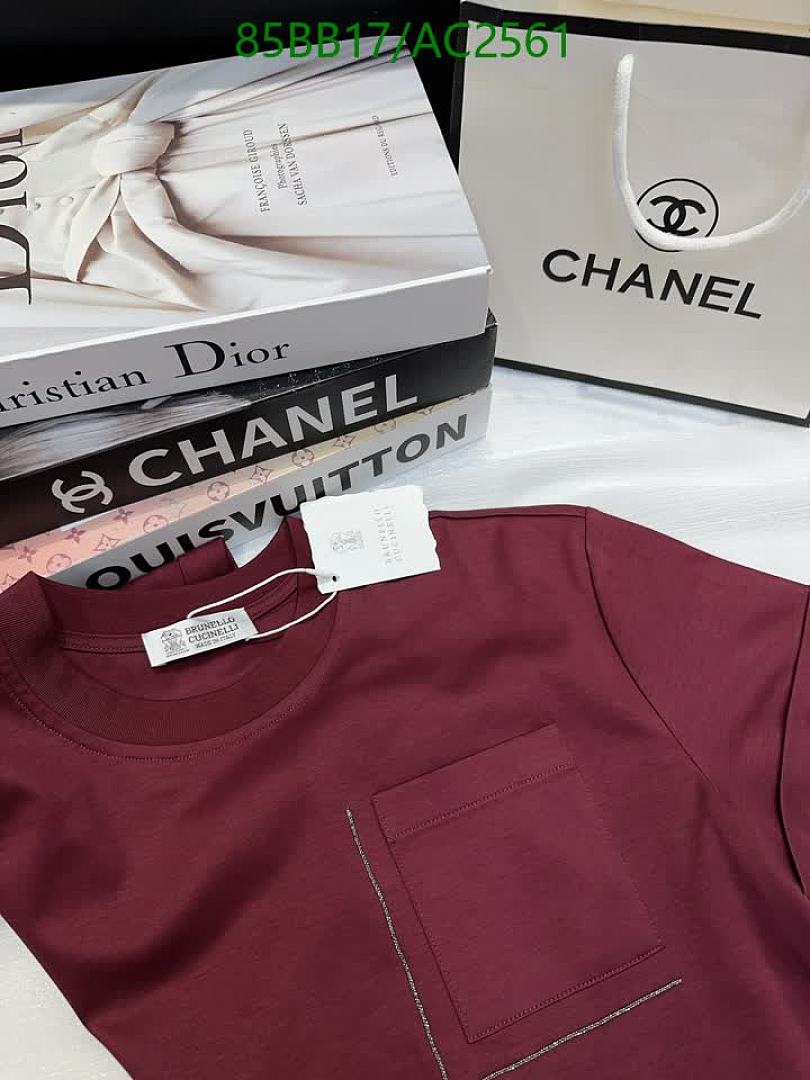 Brunello Cucinelli-Clothing Code: AC2561 $: 85USD