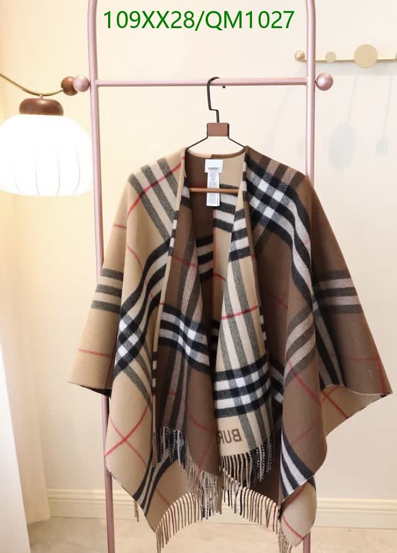 Burberry-Scarves Code: QM1027 $: 109USD