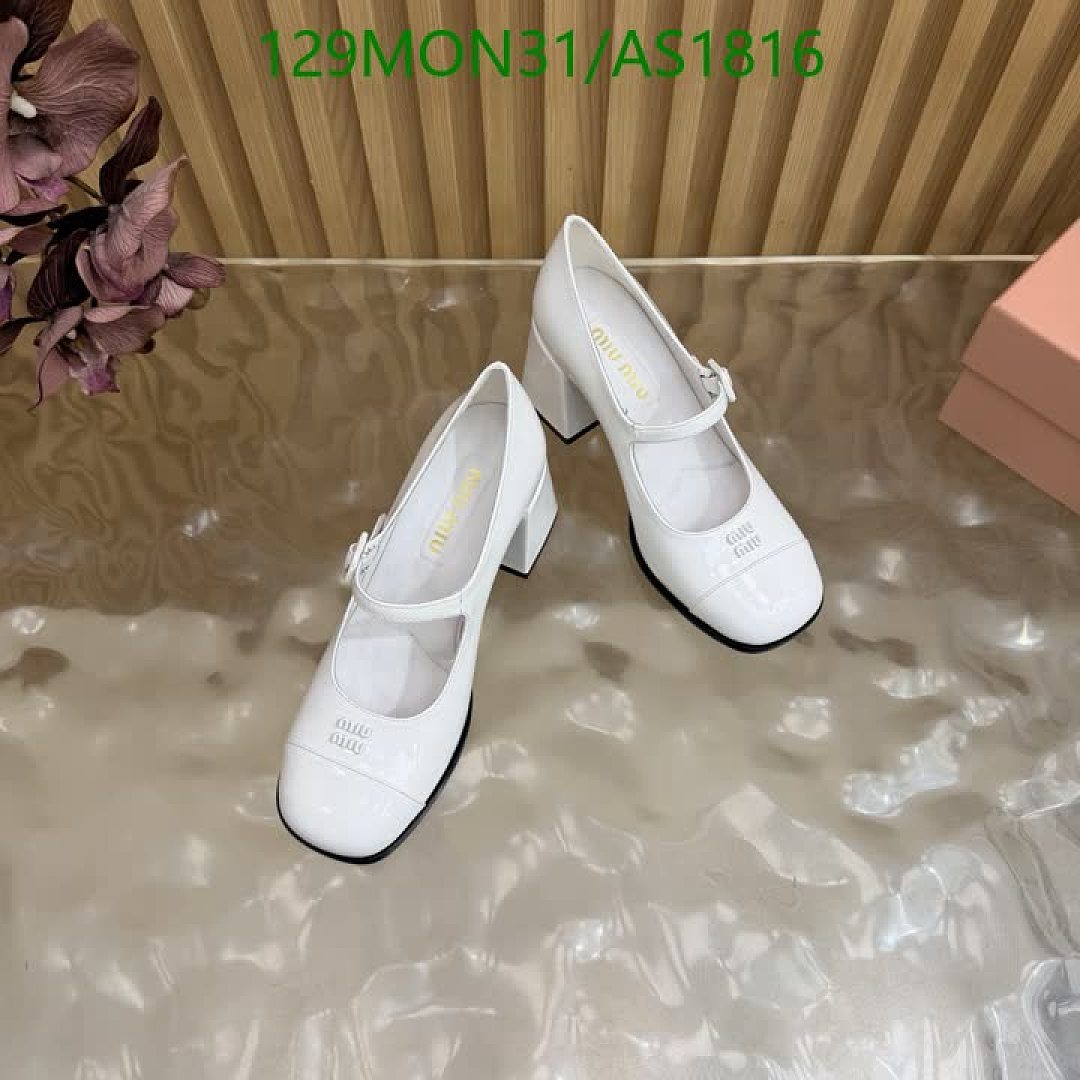 Miu Miu-Women Shoes Code: AS1816 $: 129USD