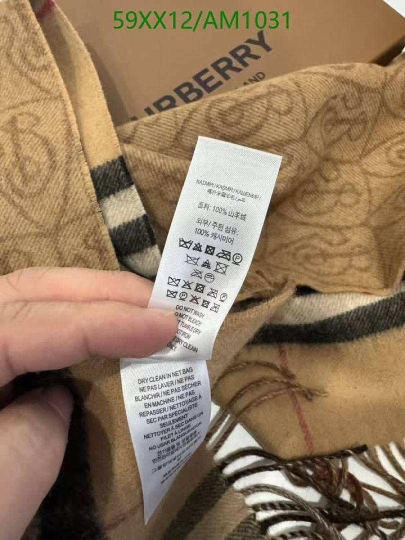Burberry-Scarves Code: AM1031 $: 59USD
