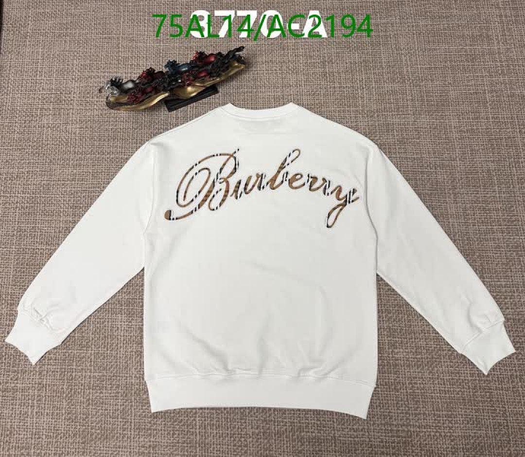 Burberry-Clothing Code: AC2194 $: 75USD
