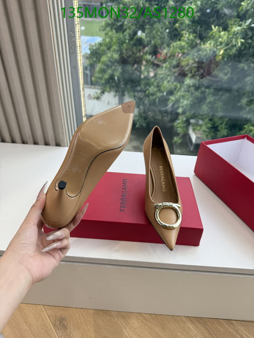 Ferragamo-Women Shoes Code: AS1280 $: 135USD
