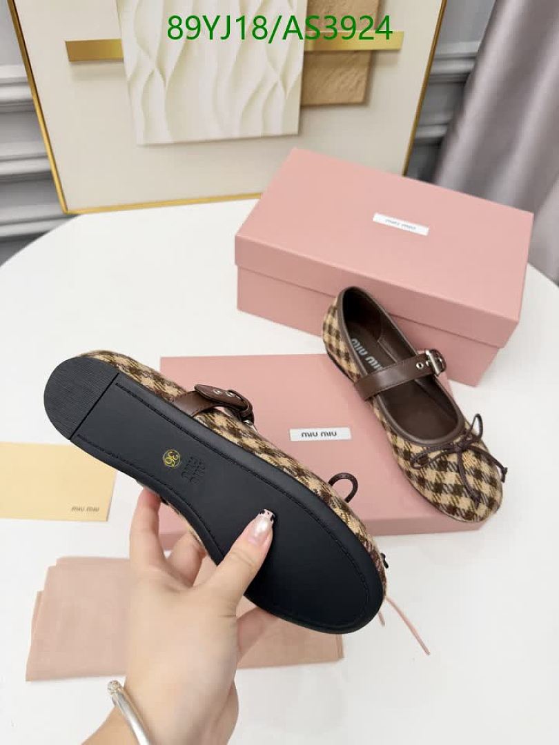 Miu Miu-Women Shoes Code: AS3924 $: 89USD