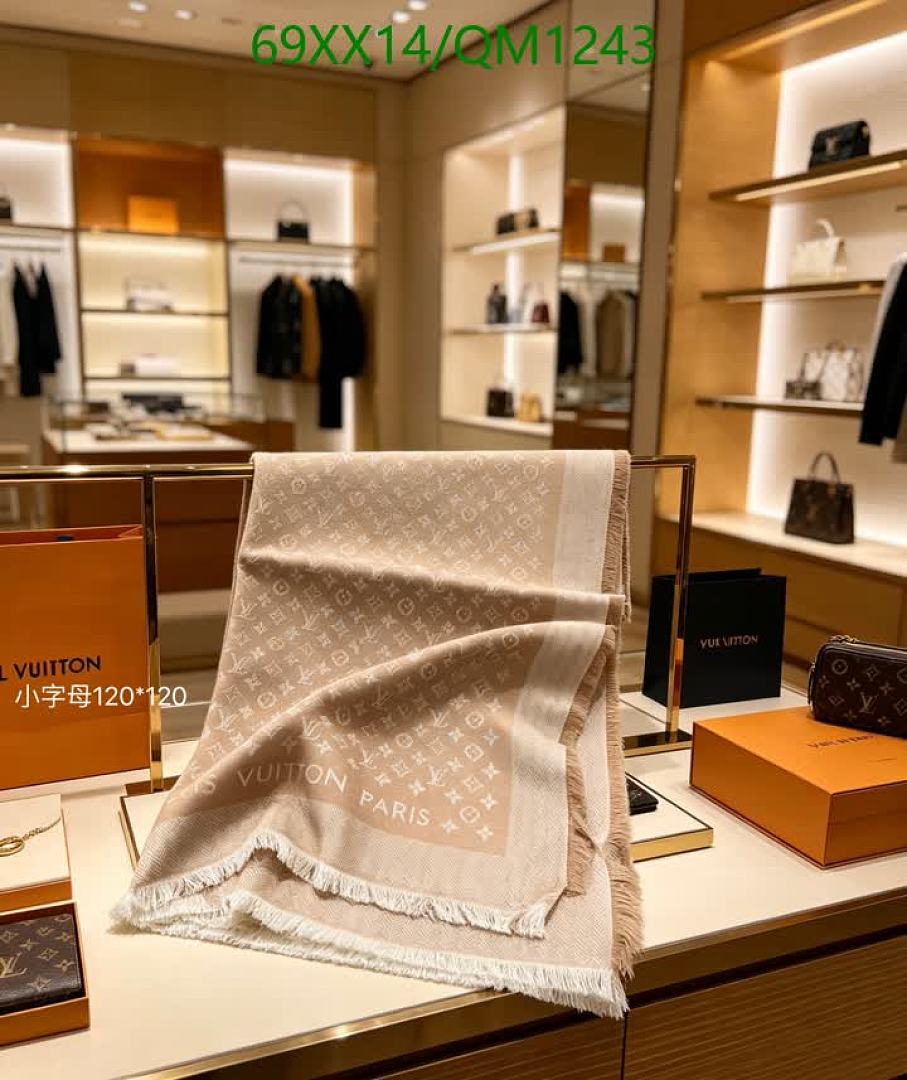 LV-Scarves Code: QM1243 $: 69USD