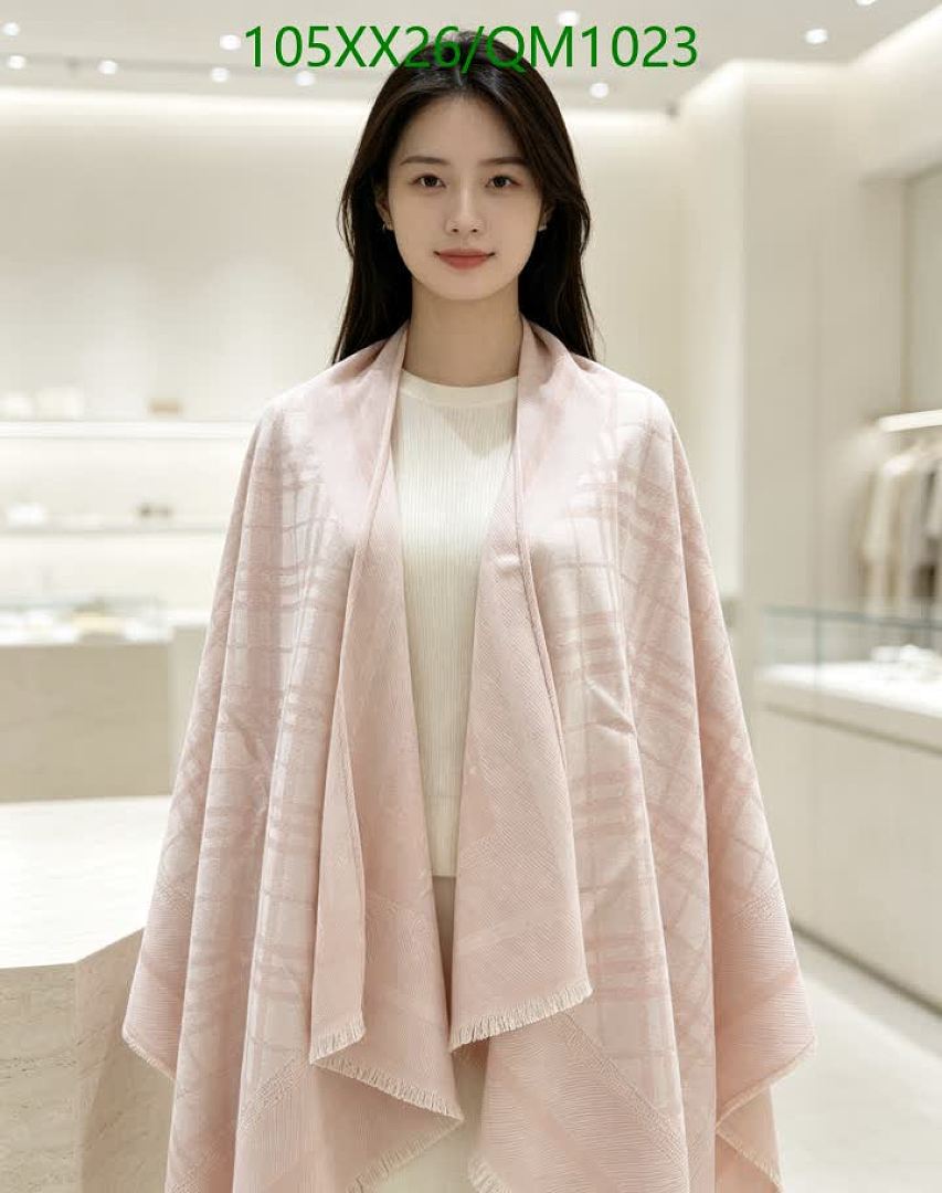 Burberry-Scarves Code: QM1023 $: 105USD