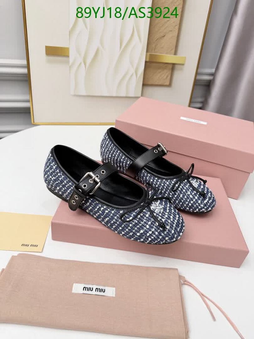 Miu Miu-Women Shoes Code: AS3924 $: 89USD