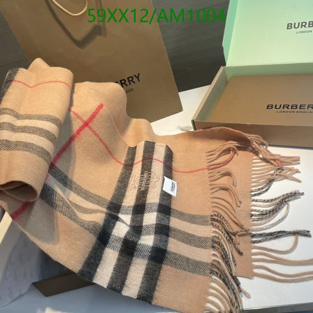 Burberry-Scarves Code: AM1004 $: 59USD