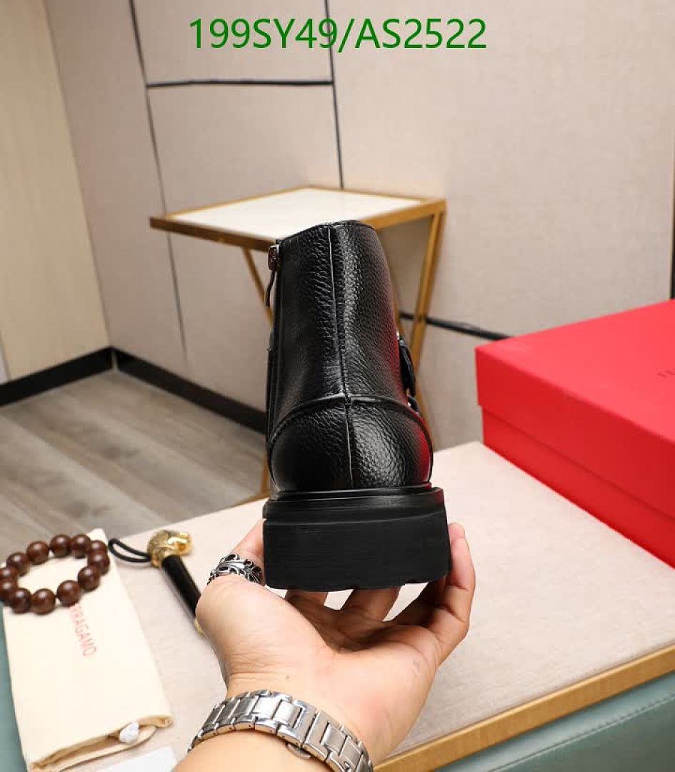 Ferragamo-Men shoes Code: AS2522 $: 199USD