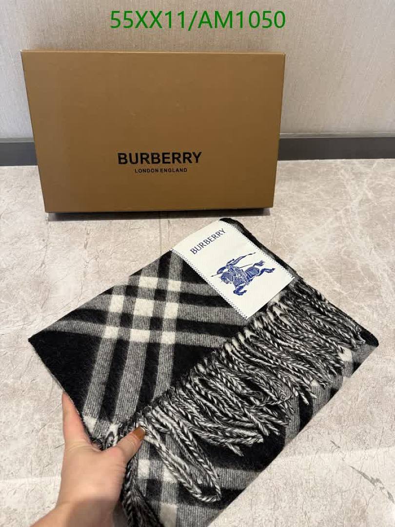 Burberry-Scarves Code: AM1050 $: 55USD