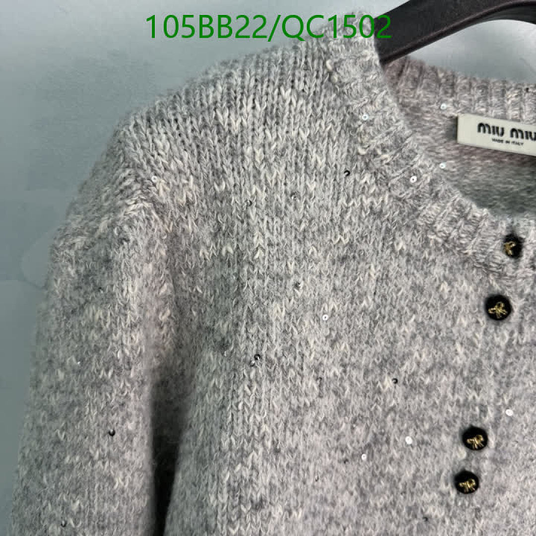 Miu Miu-Clothing Code: QC1502 $: 105USD