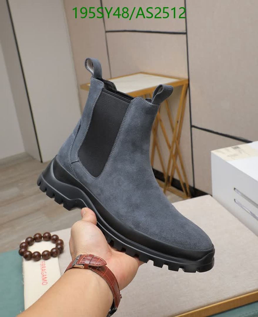 Ferragamo-Men shoes Code: AS2512 $: 195USD