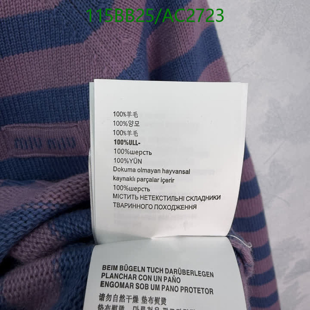 Miu Miu-Clothing Code: AC2723 $: 115USD