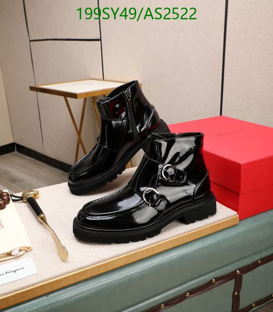 Ferragamo-Men shoes Code: AS2522 $: 199USD