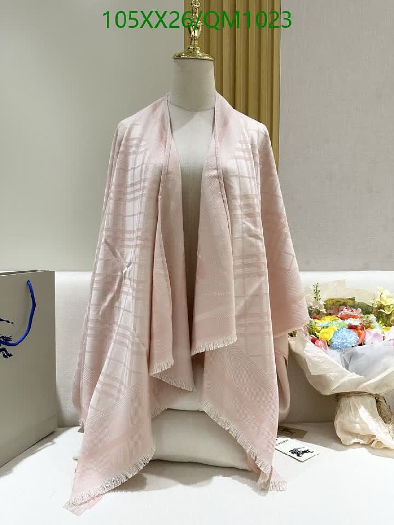 Burberry-Scarves Code: QM1023 $: 105USD