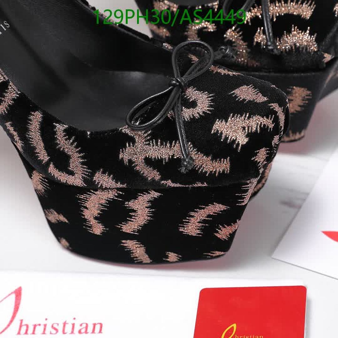 Christian Louboutin-Women Shoes Code: AS4449 $: 129USD
