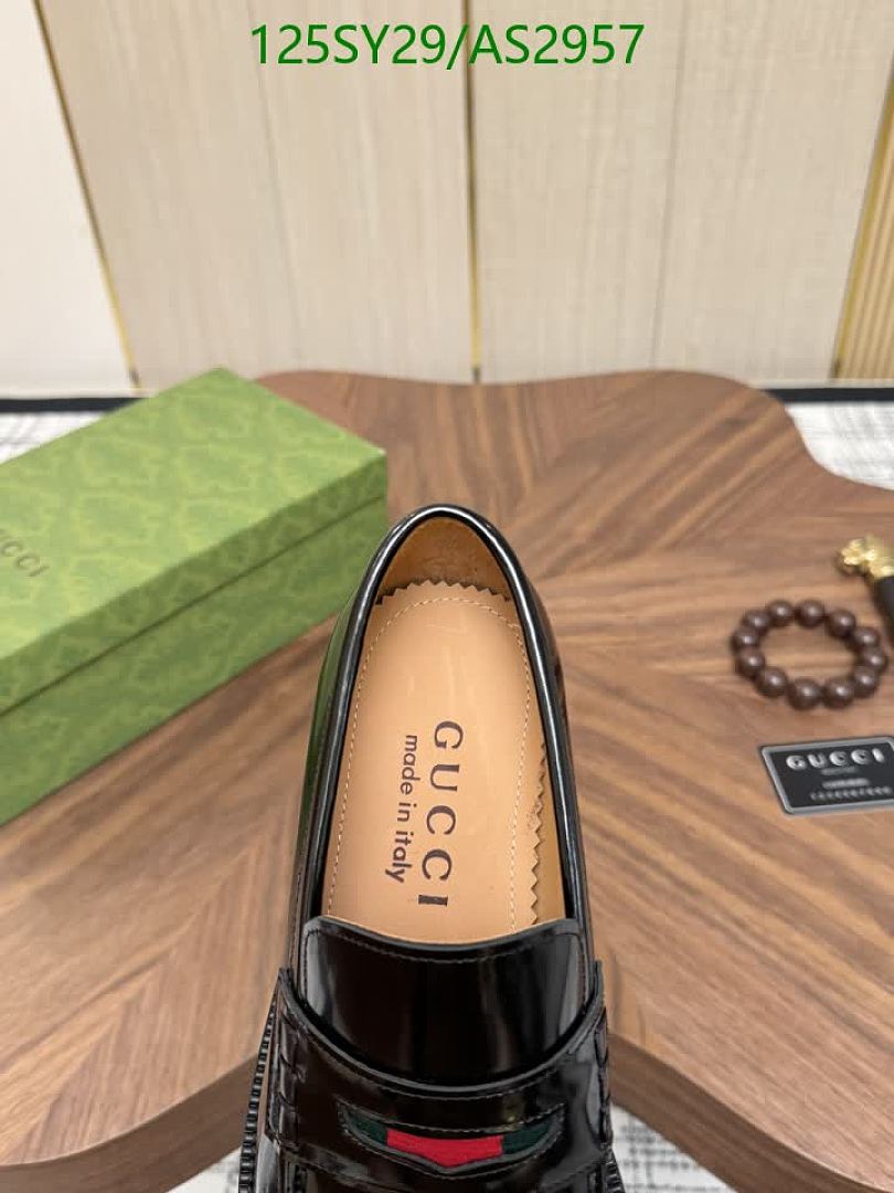Gucci-Men shoes Code: AS2957 $: 125USD