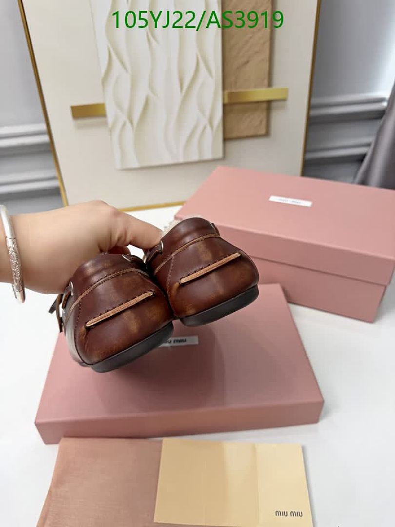 Miu Miu-Women Shoes Code: AS3919 $: 105USD