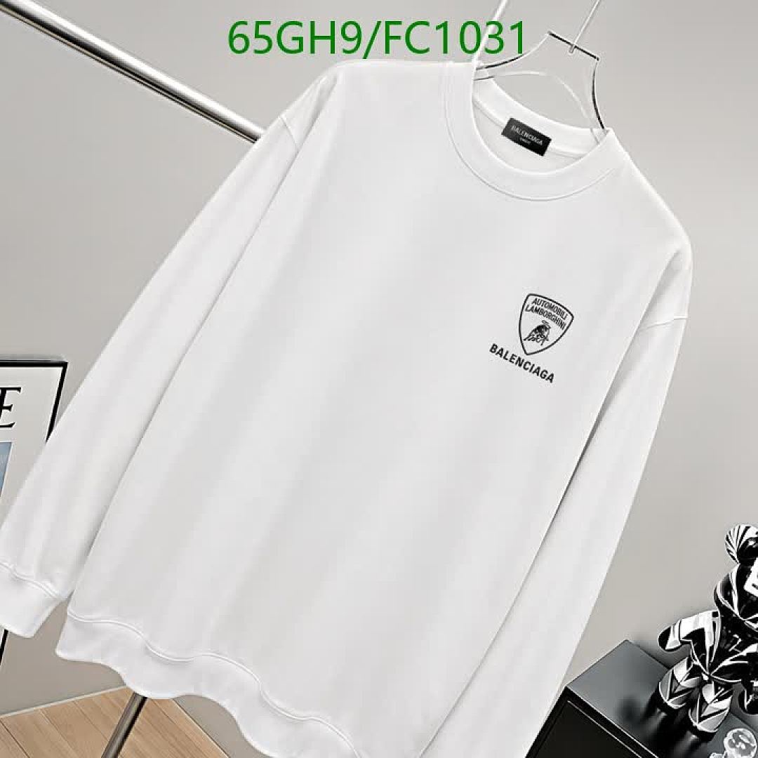 Balenciaga-Clothing Code: FC1031 $: 65USD