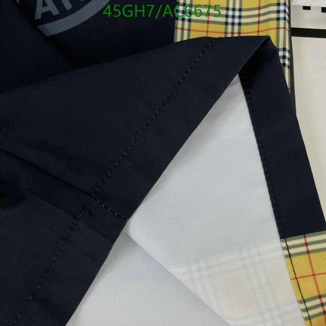 Burberry-Clothing Code: AC6675 $: 45USD