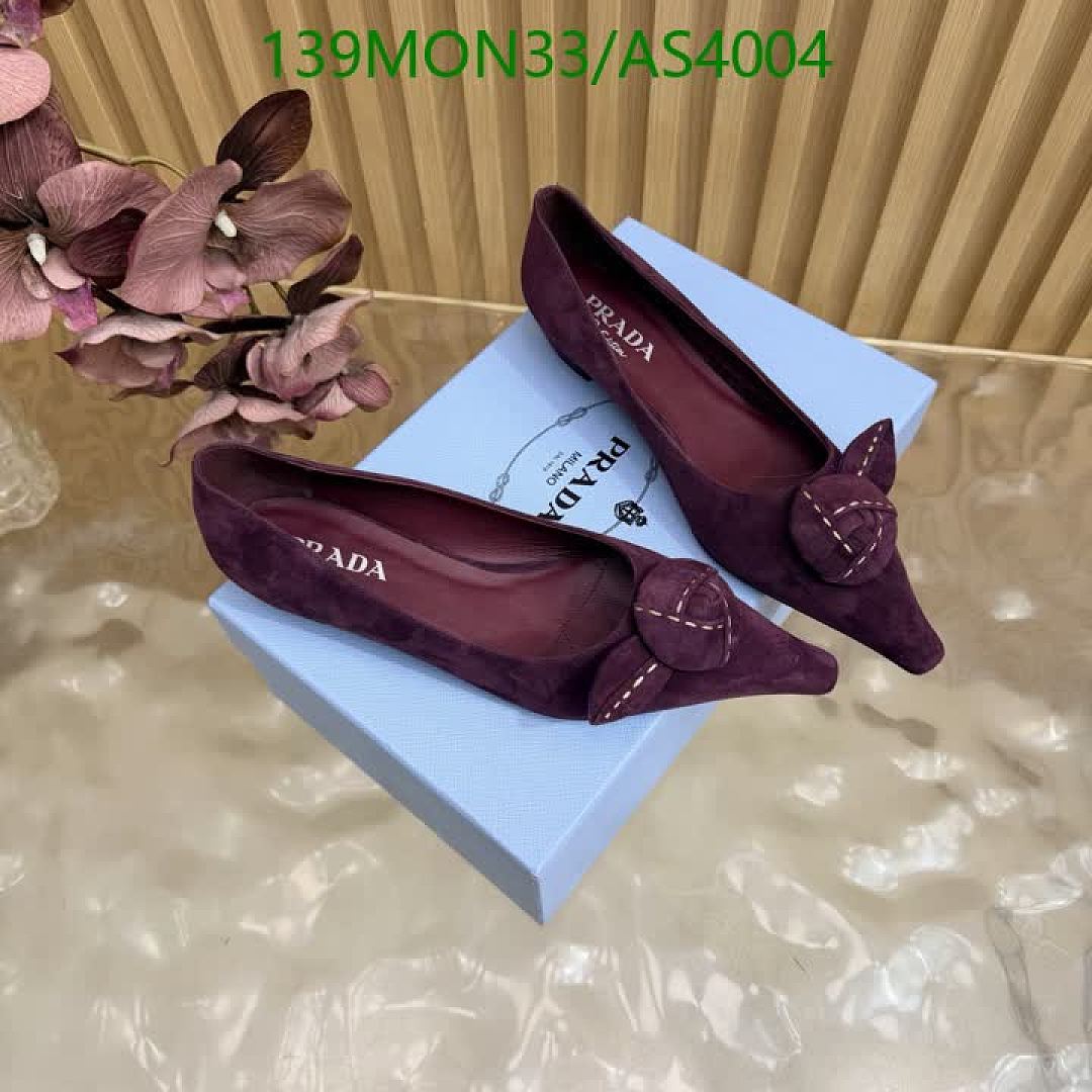 Prada-Women Shoes Code: AS4004 $: 139USD