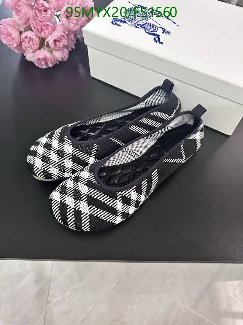 Burberry-Women Shoes Code: FS1560 $: 95USD