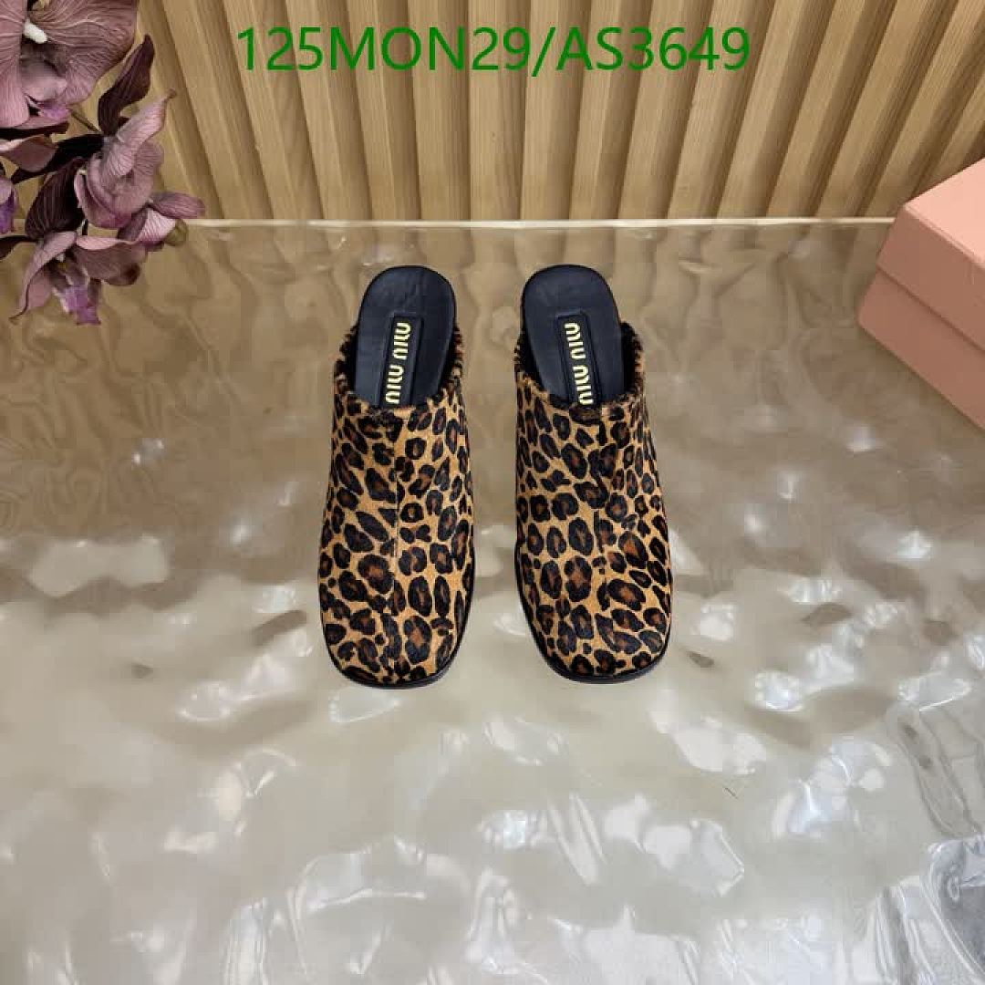 Miu Miu-Women Shoes Code: AS3649 $: 125USD