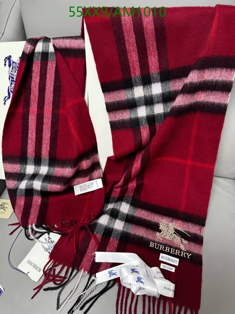Burberry-Scarves Code: AM1010 $: 55USD