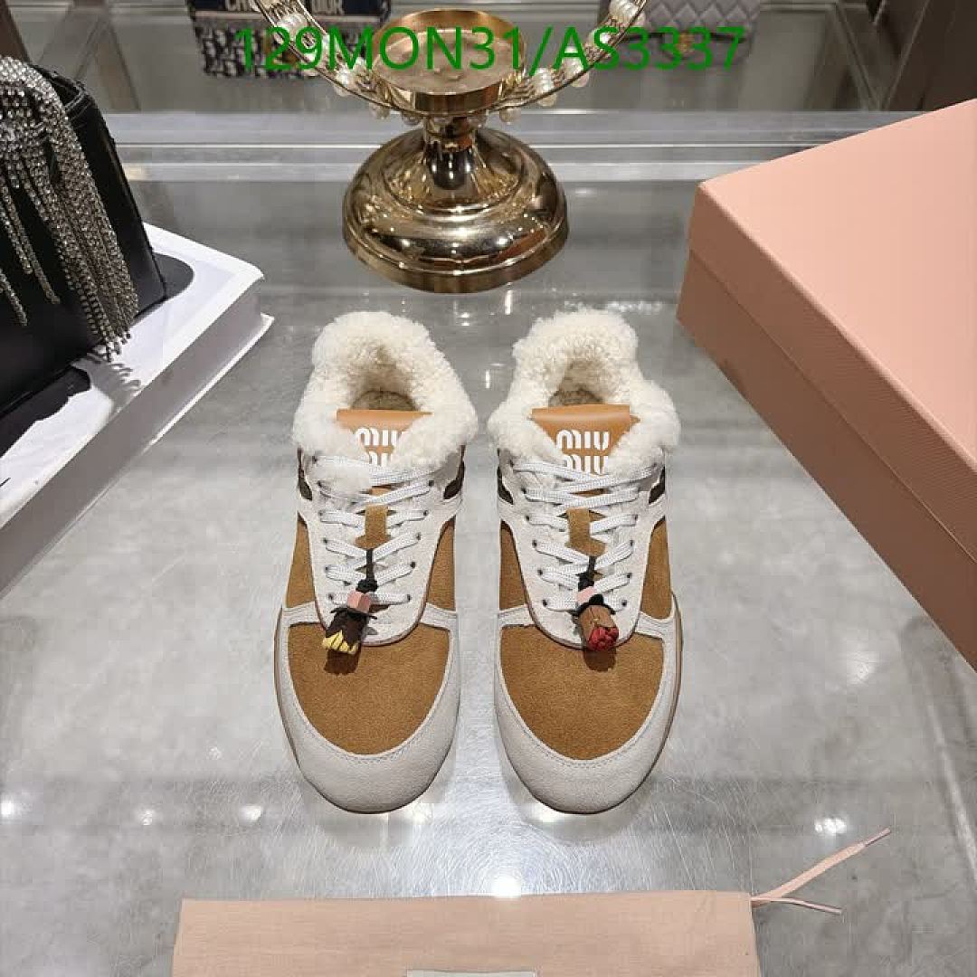 Miu Miu-Women Shoes Code: AS3337 $: 129USD