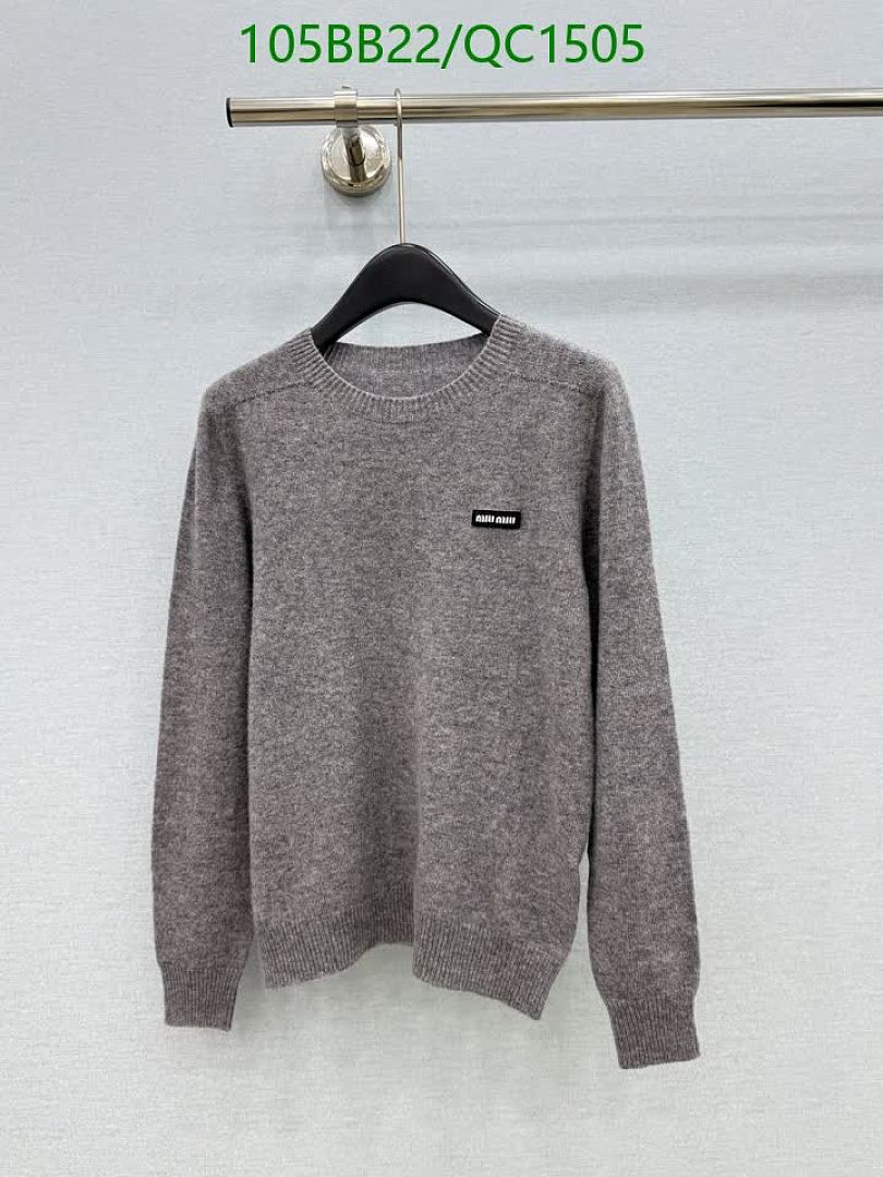 Miu Miu-Clothing Code: QC1505 $: 105USD