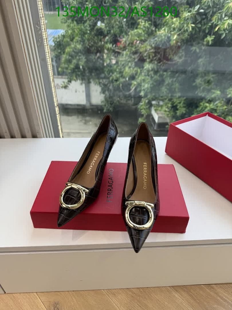 Ferragamo-Women Shoes Code: AS1280 $: 135USD