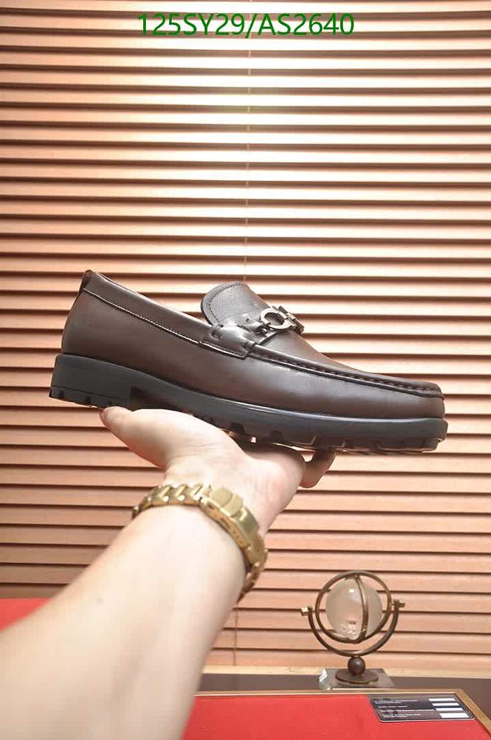 Ferragamo-Men shoes Code: AS2640 $: 125USD