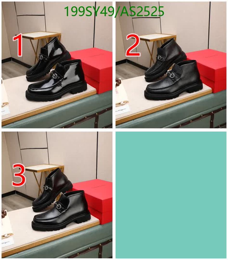 Ferragamo-Men shoes Code: AS2525 $: 199USD