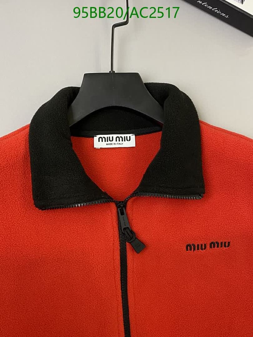 Miu Miu-Clothing Code: AC2517 $: 95USD