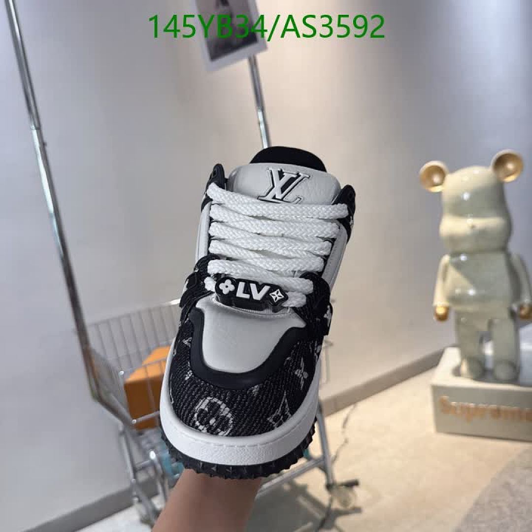 LV-Men shoes Code: AS3592 $: 145USD