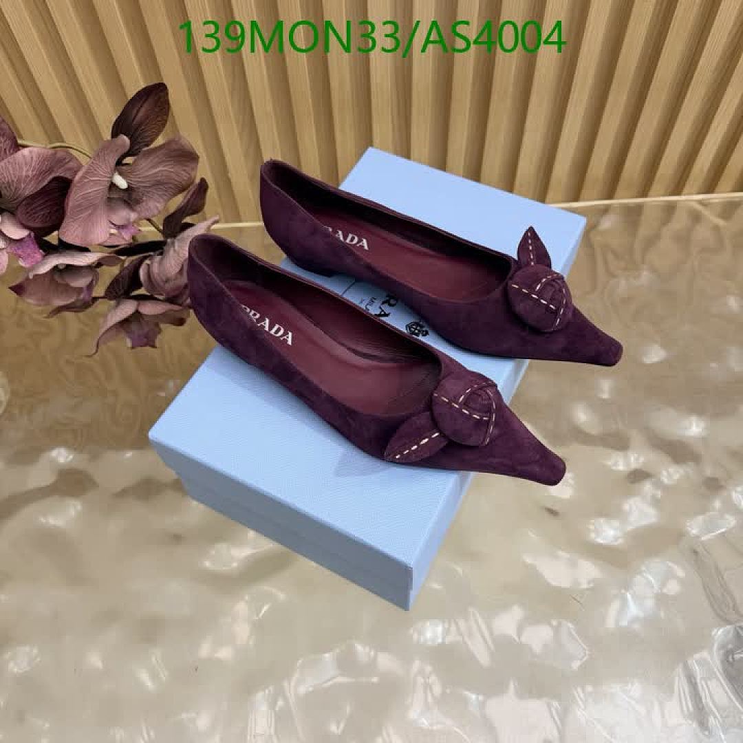 Prada-Women Shoes Code: AS4004 $: 139USD