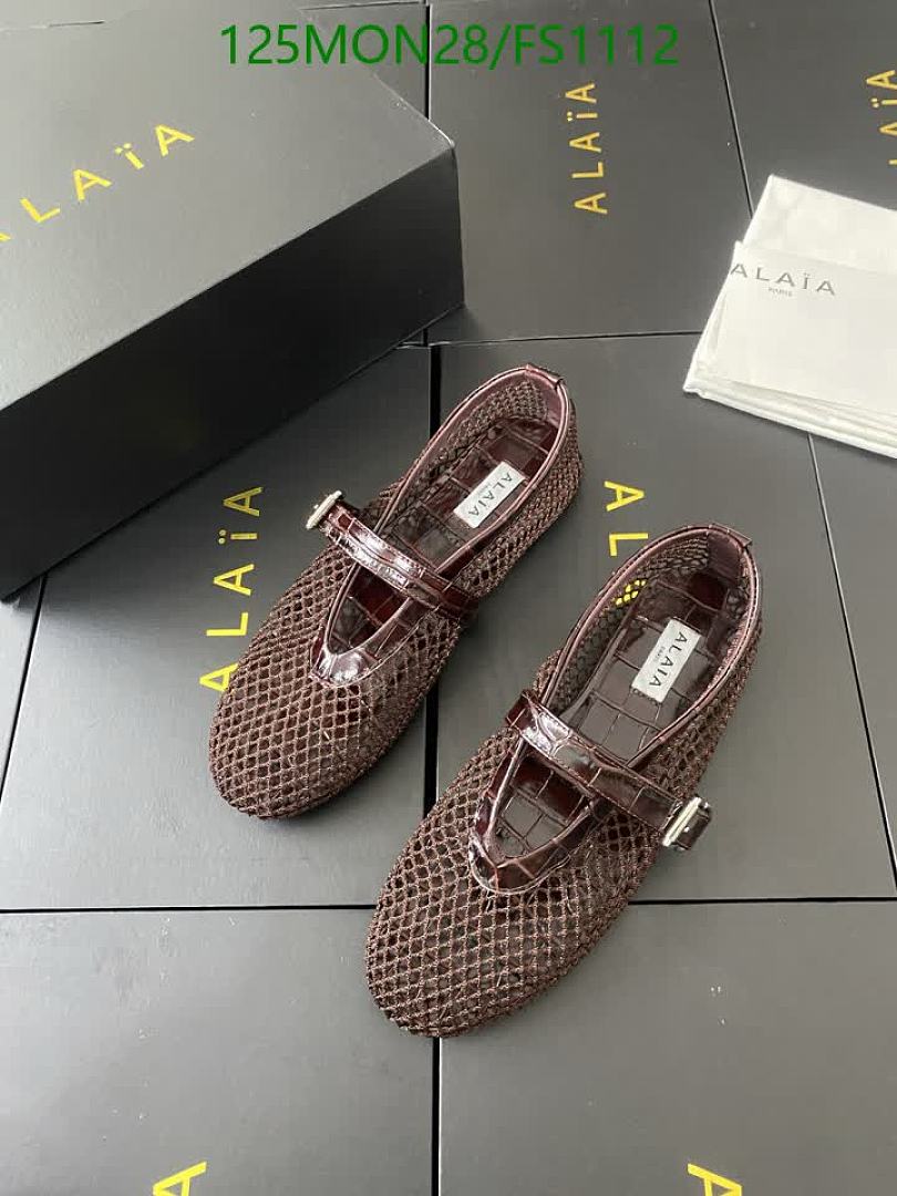 Alaia-Women Shoes Code: FS1112 $: 125USD