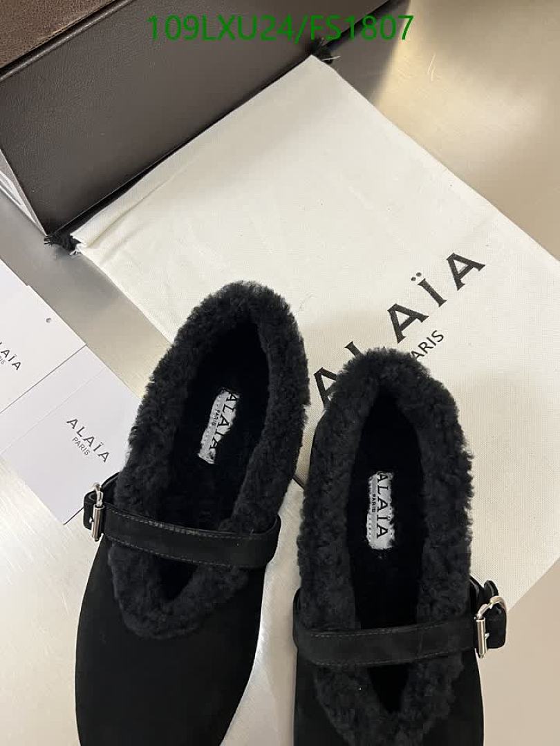 Alaia-Women Shoes Code: FS1807 $: 109USD